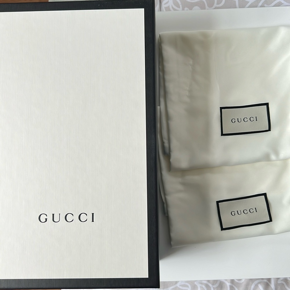 Gucci box with dustbag and RFID authentication
